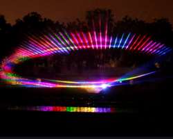 Don’t miss watching the laser show offered by the park, where you can watch the city in 3D. The show is performed two times at 7:15 pm and 8:30 pm whi